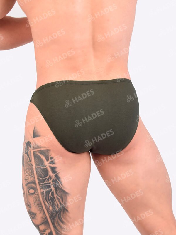 Slip sólido Verde militar