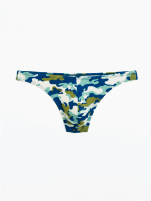 Semi thong Camuflado Blue